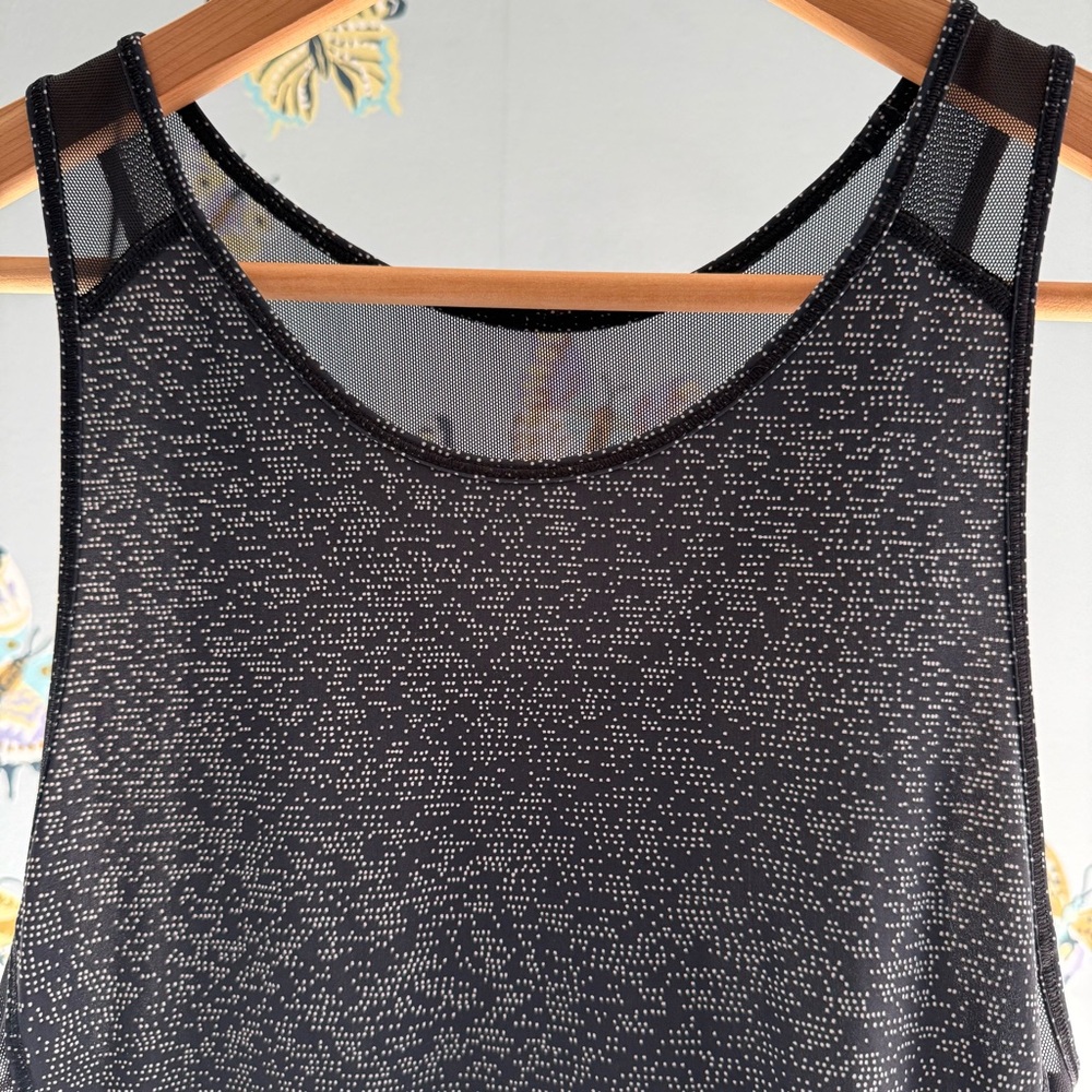 lululemon athletica Black and White Tank Top